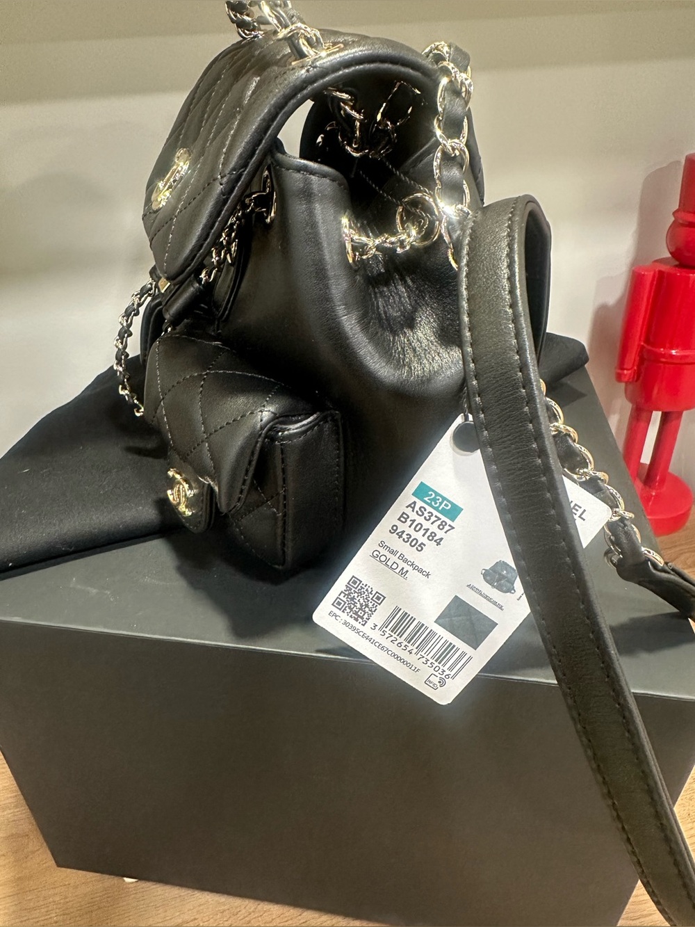 CC chanel mini bagpack